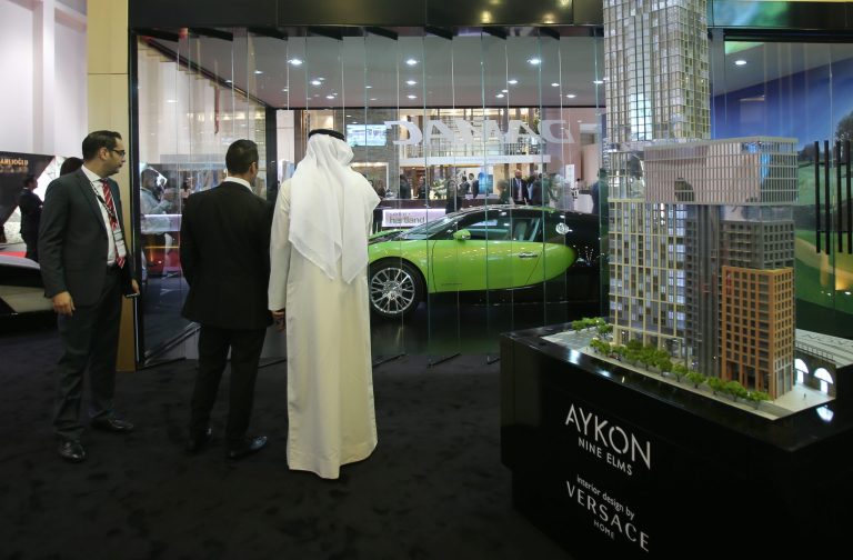 Damac Properties, known for lavish Dubai hotels, joined with Trump to create a luxurious residential development. (AP Photo/Kamran Jebreili)