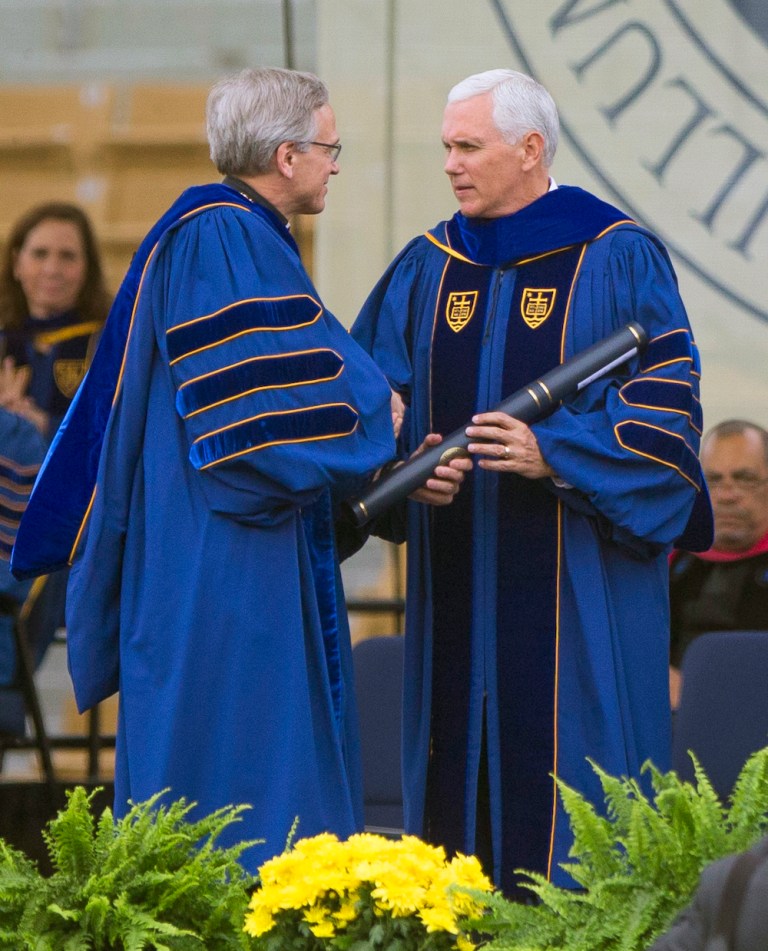 Pence’s Message of ‘Civility and Open Debate’ Lost on Those Who Most Needed to Hear It