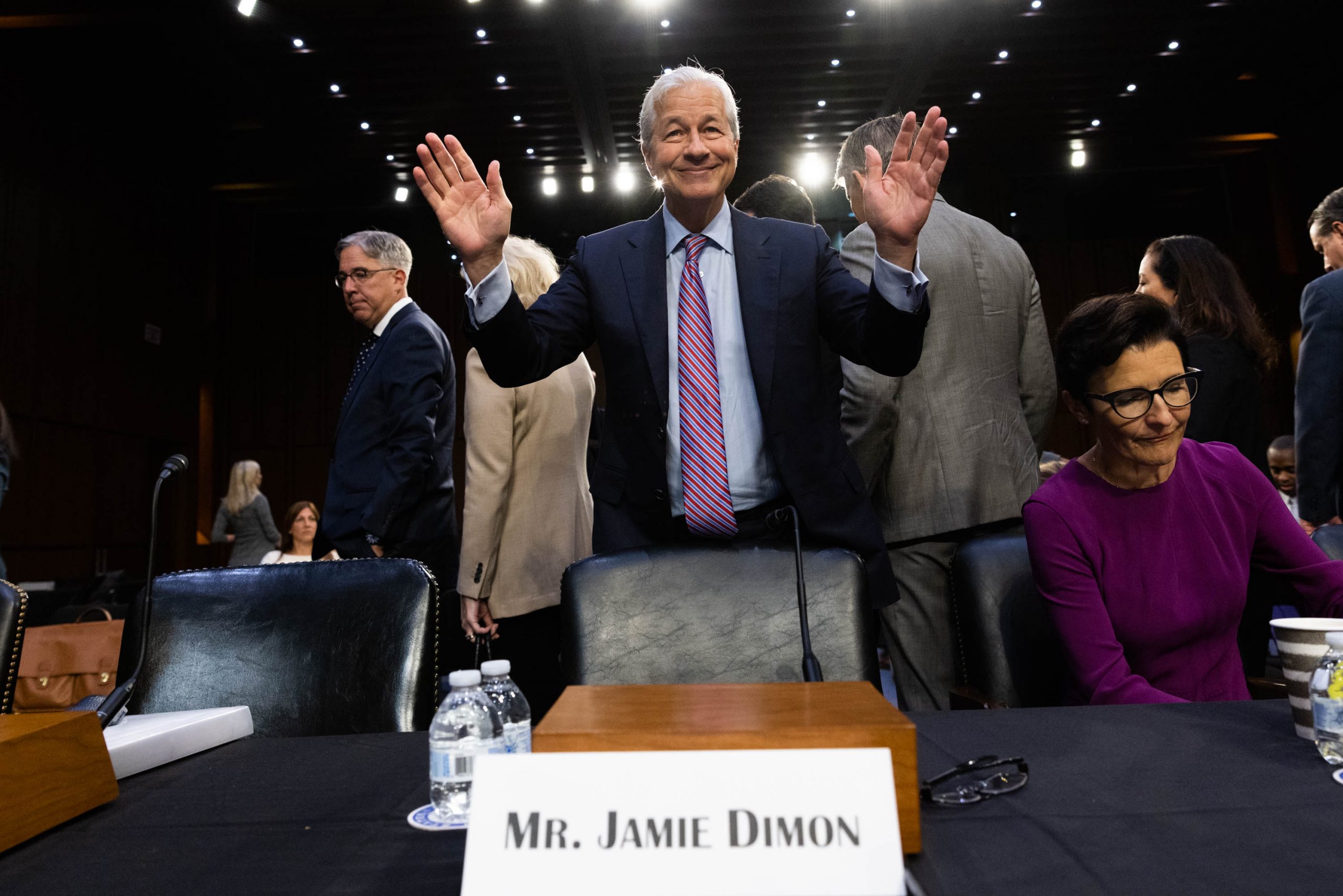 Big bank CEOs grilled on Capitol Hill: Washington Photos of the Week