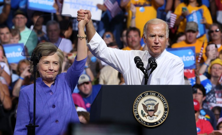 Vice President Joe Biden believes Hillary Clinton will most likely face public sexism if she becomes the first female president, claiming on Sunday that she has already been 