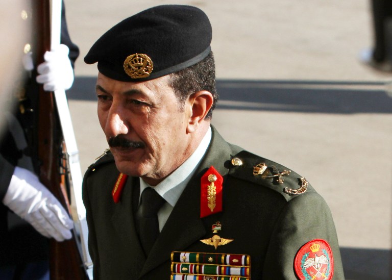 Jordanian Gen. Mashal al-Zaben reportedly had a long list of requests for Gen. Martin Dempsey, chairmain of the Joint Chiefs of Staff, when the two met last week. (AP File)