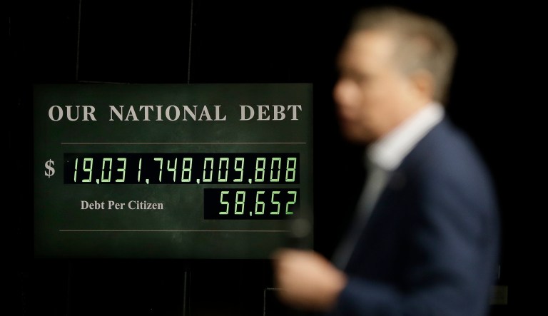 After Friday, the U.S. debt ceiling took effect again. The new limit is $20.493 trillion, which a government website said on Monday was the total amount of accrued debt as of Friday. (AP Photo/Mark Humphrey)