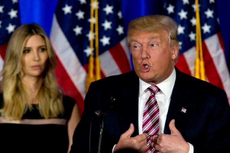 Hugh Hewitt, whose column is carried by the Examiner, suggested this week that the GOP change its convention rules so as to prevent Donald Trump from taking the party's nomination. (AP Photo)