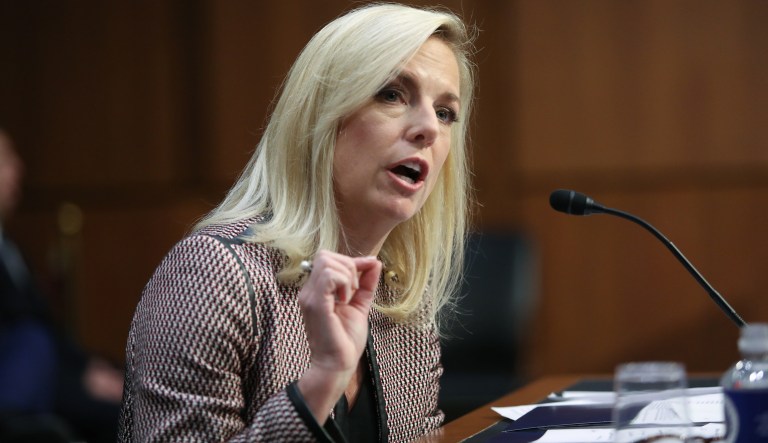 Homeland Security Secretary Kirstjen Nielsen said that the agency that enforces immigration laws won't prioritize DACA recipients.