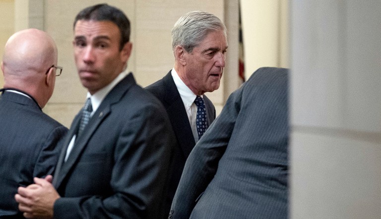 It's not clear what motivated the departure. (AP Photo/Andrew Harnik)