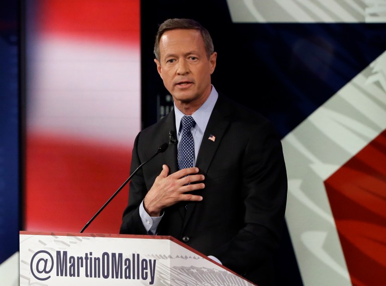 Democratic presidential candidate Martin O'Malley criticized his fellow Democratic candidates for using the term 
