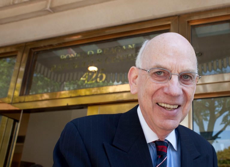 Former Utah Sen. Bob Bennett went out of his way to love on Muslim Americans. (AP Photo/Harry Hamburg)