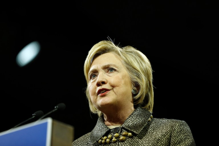 In an op-ed, Clinton tells the (very) abbreviated versions of two women's road to prison. (AP Photo/Matt Rourke)