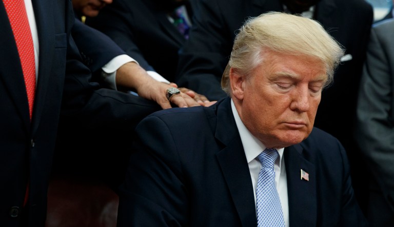 Trump has faced backlash for his initial remarks regarding the violence in Charlottesville because he said violence existed on 