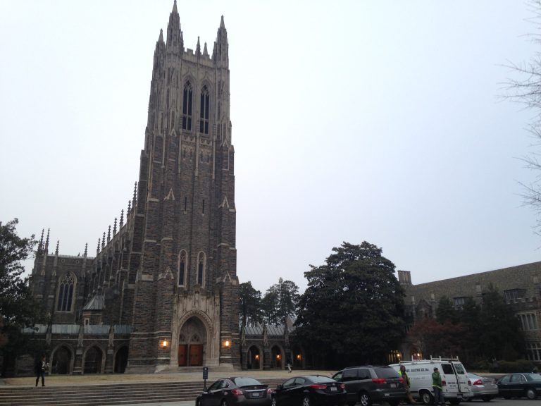 Duke Chapel in Durham, N.C. (AP/Jonathan Drew)