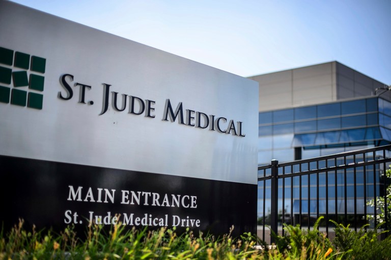 The San Francisco-based investment firm, backed by cybersecurity research firm MedSec, warned against St. Jude's pacemakers and defibrillators in August and told investors they could be sabotaged by hackers. (AP Photo)