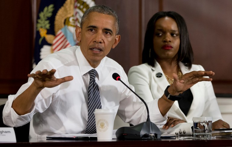 Obama acknowledged that widespread agreement on how to address the grievances is fairly elusive. (AP Photo/Carolyn Kaster)