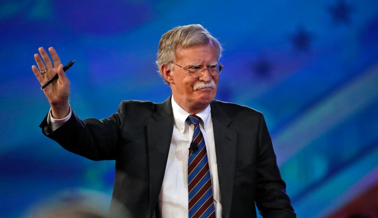 The former United Nations ambassador said he was supporting Kevin Nicholson for his service as a U.S. Marine and for serving in Iraq and Afghanistan. 