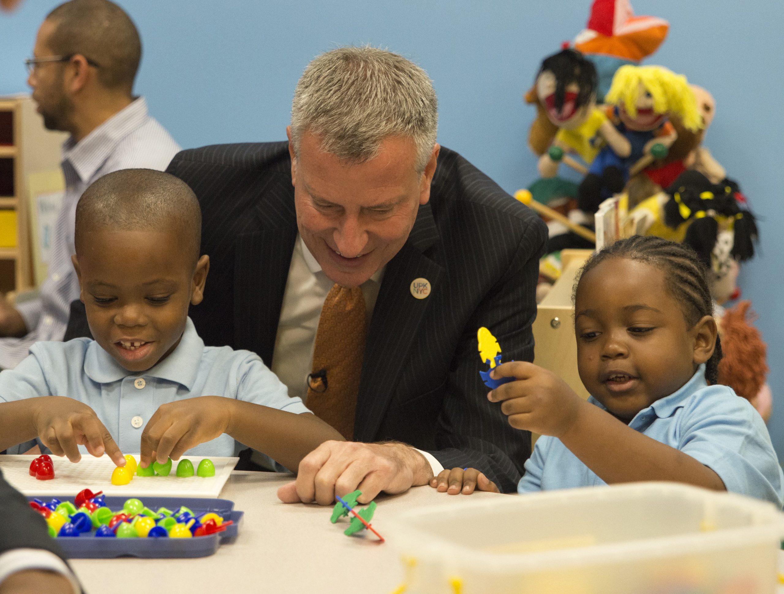 NY mayor promises better ‘foundation’ with pre-K