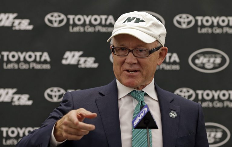 In addition to owning the Jets, Johnson is the heir to the Johnson and Johnson pharmaceutical and consumer products company. (AP Photo/Adam Hunger)