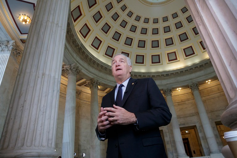 The surprise move could undercut the political future of appointed incumbent Sen. Luther Strange, R-Ala. (AP Photo/J. Scott Applewhite)