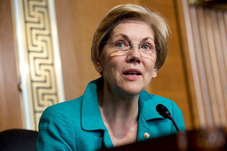 Sen. Elizabeth Warren, D-Mass., appears poised to rhetorically rip into Donald Trump in her speech Thursday. (AP Photo/Jacquelyn Martin, File)