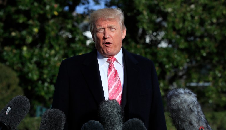 Trump golfed Wednesday, and had a 