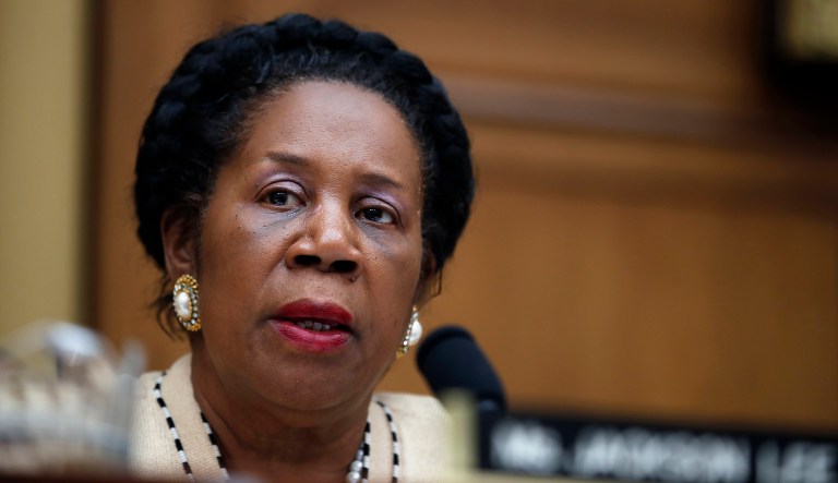 Rep. Sheila Jackson Lee, D-Texas, released a statement on Twitter Tuesday after a woman accused United Airlines of giving her pre-booked seat to Jackson Lee on a flight from Houston to Washington earlier this month. (AP Photo/Alex Brandon)