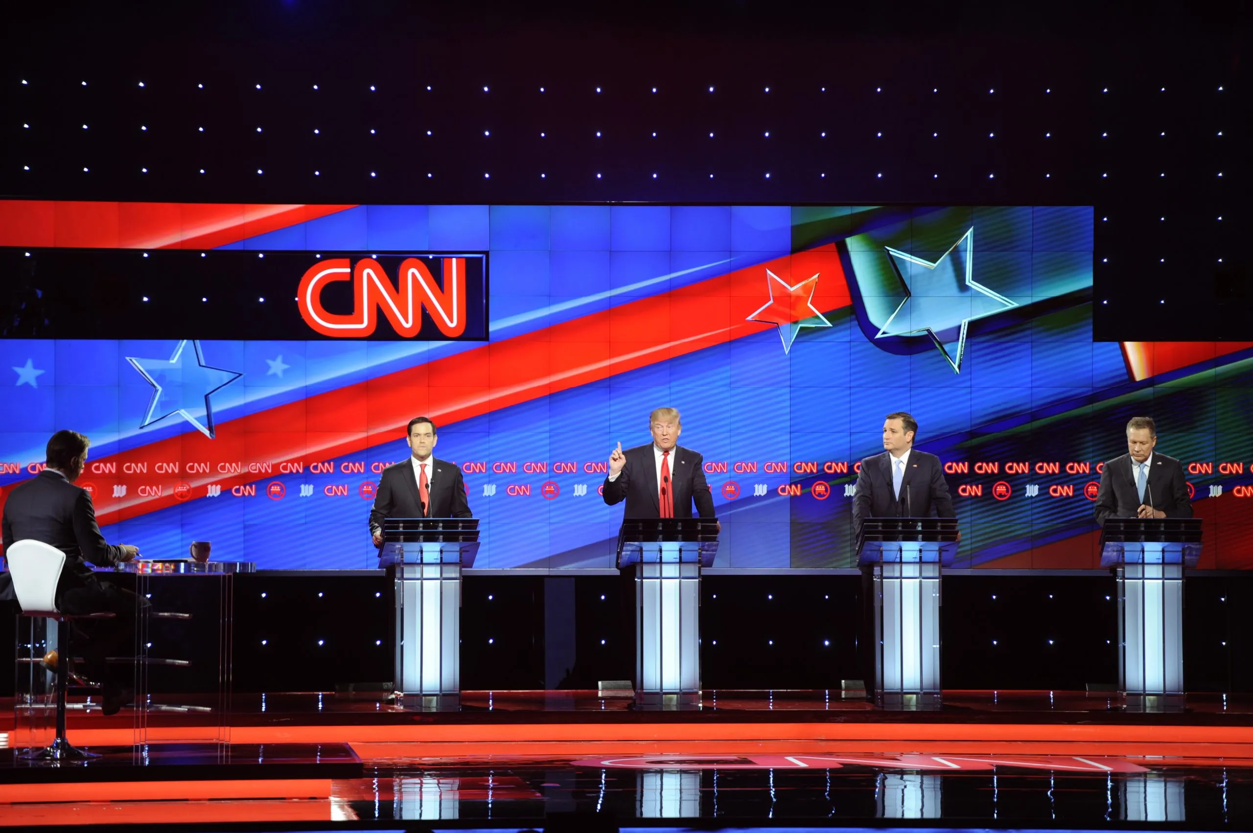 Trump Lacked Substance in Substantive Debate