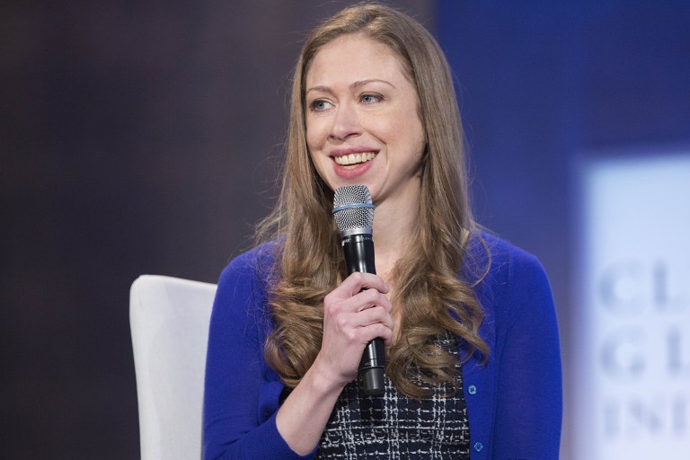 Chelsea Clinton has written a children's picture book about important women through history who overcame adversity. (AP Photo/Mark Lennihan, File)