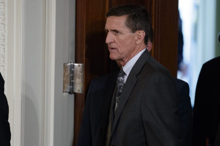 The New York Times reported that Robert Mueller's team has questioned witnesses about whether former national security adviser Mike Flynn was paid by Turkey in the final months of the presidential campaign. (AP Photo/Evan Vucci, File)
