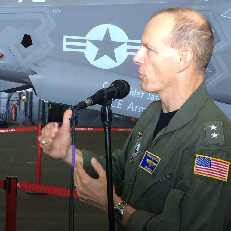 Video: F-35C joint strike fighter tested at sea