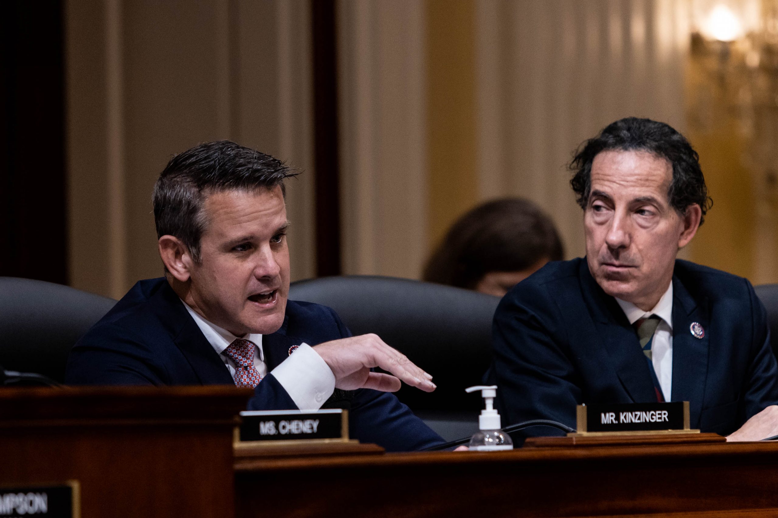 The US House Select Committee convenes a hearing to Investigate the January 6 Attack on the US Capitol, on Capitol Hill in Washington, DC, on October 13, 2022.