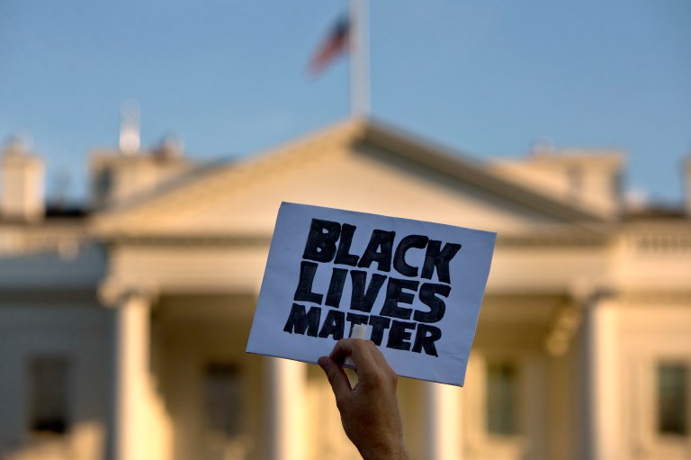 The Black Lives Matter movement has been dogged by sharp criticism for months due to the controversial and often violent anti-police rhetoric from some of its supporters. (AP Photo/Jacquelyn Martin)