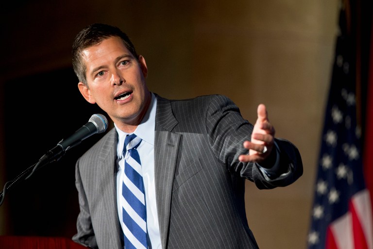 Rep. Sean Duffy, R-Wis., called on President-elect Trump to stop saying that millions of votes were cast illegally without any proof of such large-scale voter fraud taking place. (AP Photo/Andrew Harnik, File)