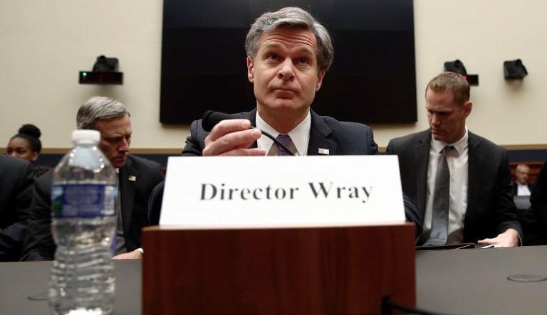 According to a prior report, FBI Director Christopher Wray warned the White House to object to the release of the memo. (AP Photo/Carolyn Kaster)