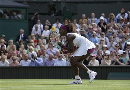 24 aces help Serena Williams reach Wimbledon final