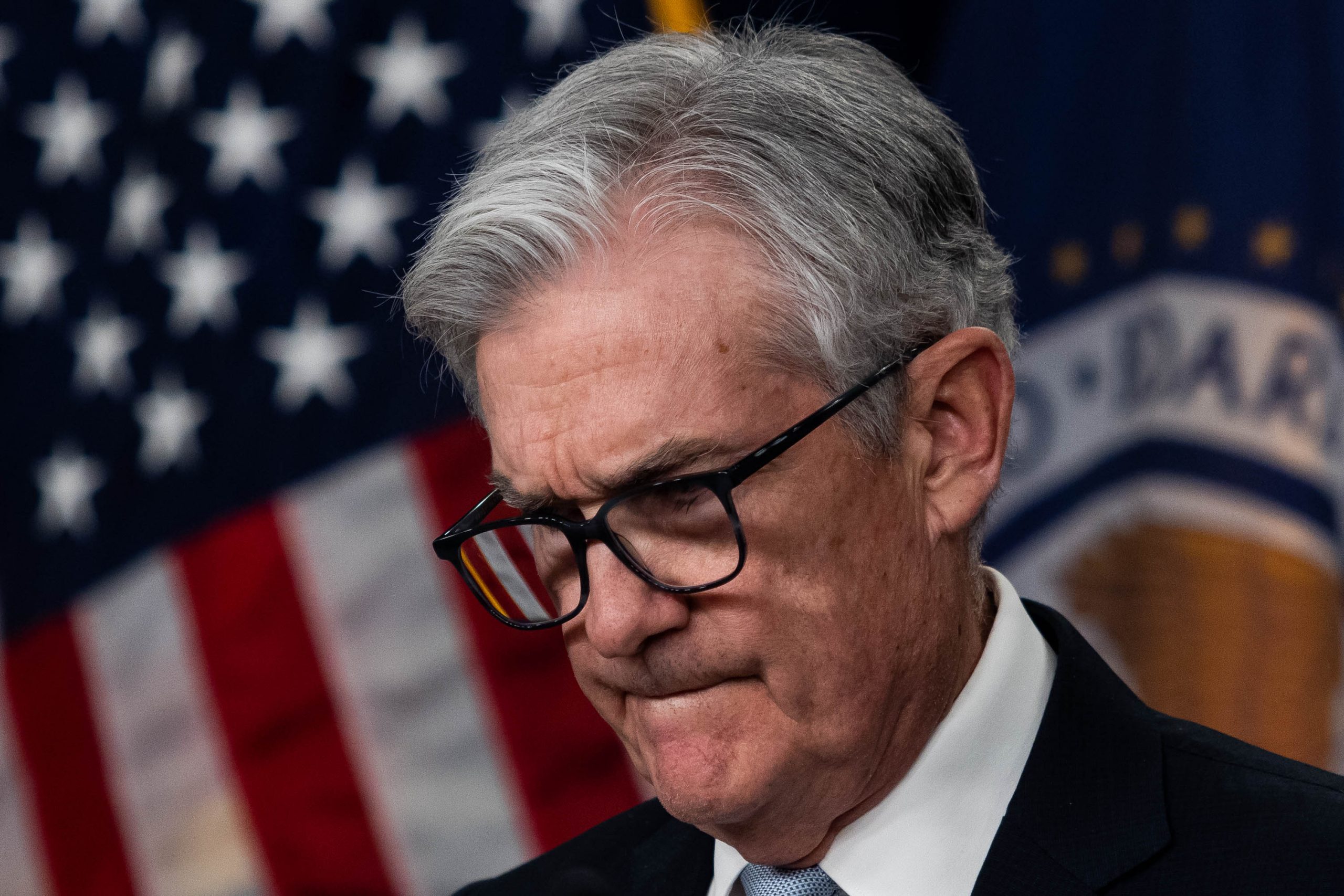 Federal Reserve Chairman Jerome Powell speaks at a news conference following a Federal Open Market Committee meeting. The Federal Reserve announced another interest rate hike of 0.75%, making it the fourth straight rate hike of three-quarters of a percentage point.
Wednesday, Nov. 2, 2022, in Washington D.C.
