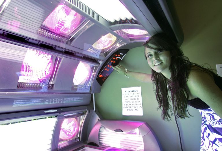 1.6 million minors each year use indoor tanning beds, a 'known contributor to skin cancer.' (AP Photo/Phil Coale)