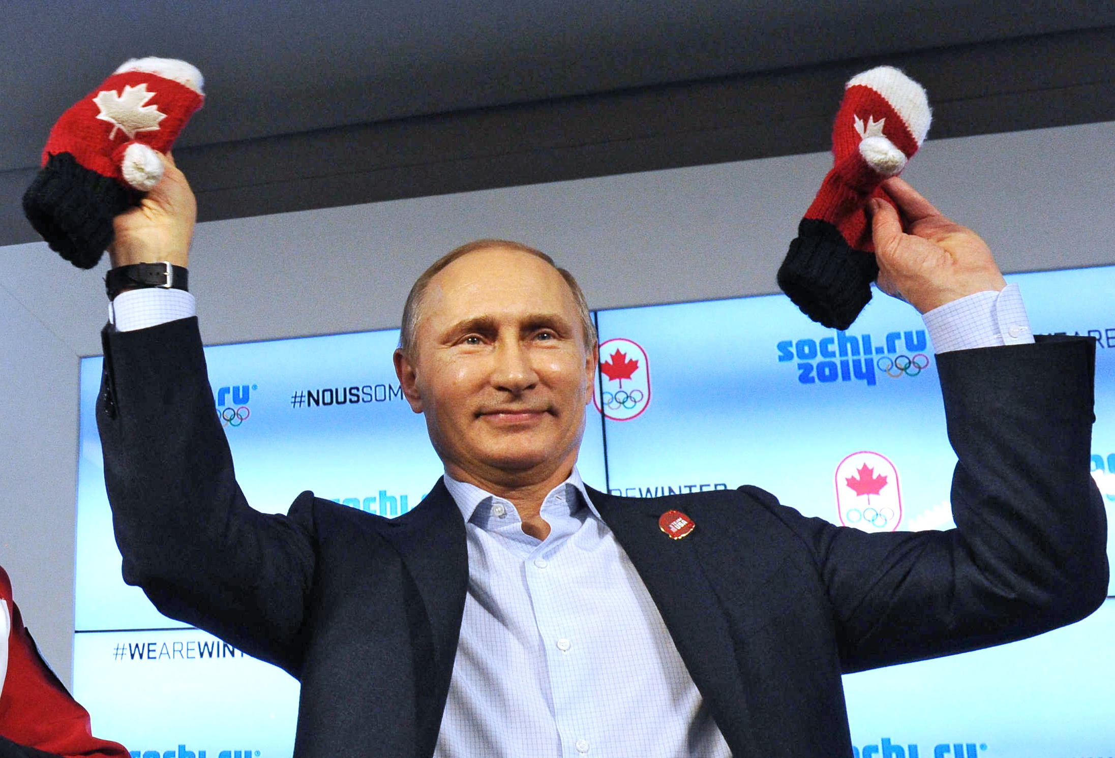SOCHI SCENE: Once more, with mittens