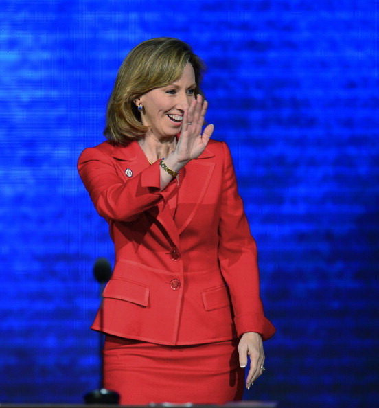 Virginia Del. Comstock addresses GOP convention