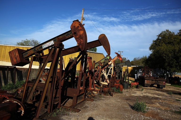 Drillers and oil companies have seen the steep drop in the price of oil cut into the historic U.S. shale oil revolution. (Getty Images)