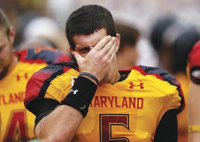Patrick Semansky/AP
Danny O'Brien and Maryland have struggled to adjust to new coach Randy Edsall's system, starting the season 2-2.
