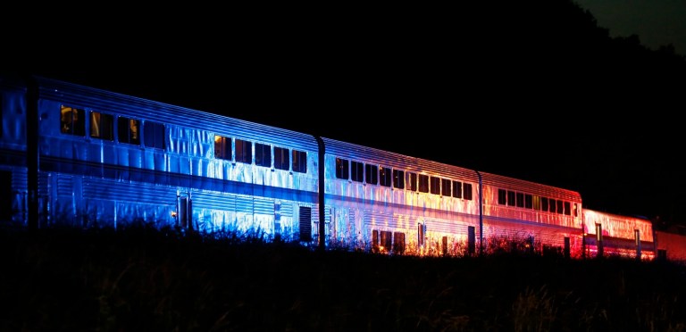 The U.S. government will cut a mammoth $2.45 billion check to Amtrak. (AP Photo/Rogelio V. Solis)