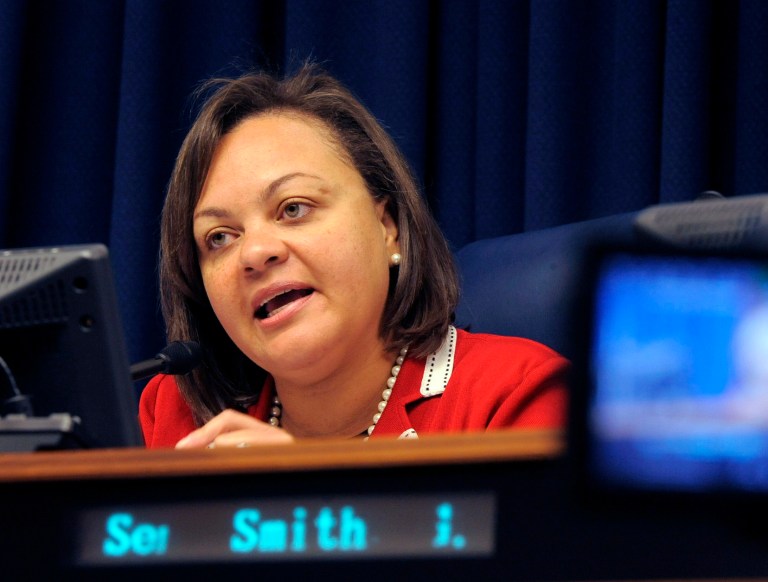 New Orleans Sen. Karen Peterson has a proposal to bar private employers from unintentionally paying women less than men for comparable work. Republican Rep. Julie Stokes of Kenner has a competing measure emphasizing that intentional pay discrimination is unlawful. (AP Photo/The Advocate, Travis Spradling) 