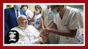 Pope Francis taken to hospital to undergo intestinal surgery