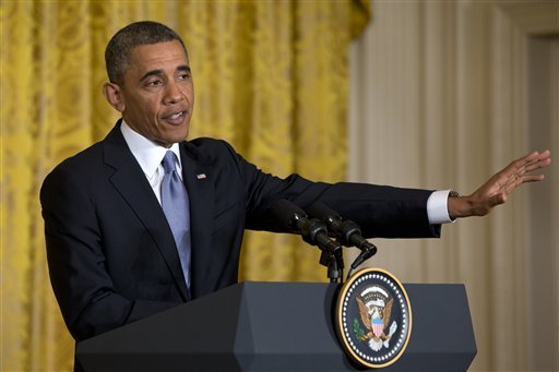 Tough talk in Obama statement, but no mention of firing IRS employees