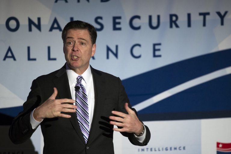 Reflecting on the tumultuous last year, FBI Director James Comey on Wednesday responded to political fallout following any decision that his agency makes by saying, 