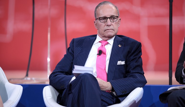 "The war on business is coming to an end, the war on fossil fuels is coming to an end," Larry Kudlow said. 