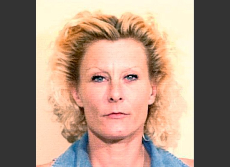 FILE - This June 26, 1997 file booking photo provided by the Tom Green County Jail in San Angelo, Texas, shows Colleen R. LaRose, also known as Jihad Jane. LaRose's sentencing hearing starts Monday, Jan. 6, 2014, in Philadelphia. LaRose admits she plotted to kill a Swedish artist over a cartoon that offended Muslims. Prosecutors will seek a long sentence Monday, despite her extensive cooperation. (AP Photo/Tom Green County Jail, File)