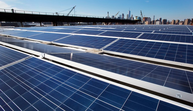 President Trump is seeking to end the Department of Energy's Advanced Research Projects Agency-Energy program, and to slash funding for the Office of Energy Efficiency and Renewable Energy by $1.3 billion. Programs researching bioenergy technologies, fuel efficient vehicles, solar energy technology, and electric car technologies will all likely see significant cutbacks. (AP Photo/Mark Lennihan, File)