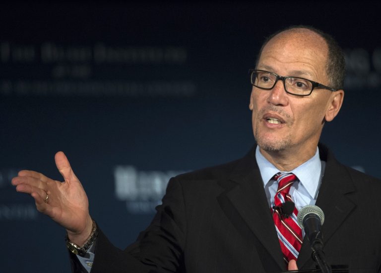 Labor Department Secretary Tom Perez has sought to reinterpret old rules to expand its reach, an approach that allows it to bypass Congress. (AP Photo/Molly Riley)