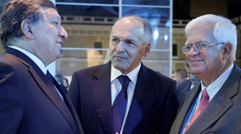 Victor Pinchuk gave up to $25 million to the Clinton Foundation. (AP Photo/Efrem Lukatsky)