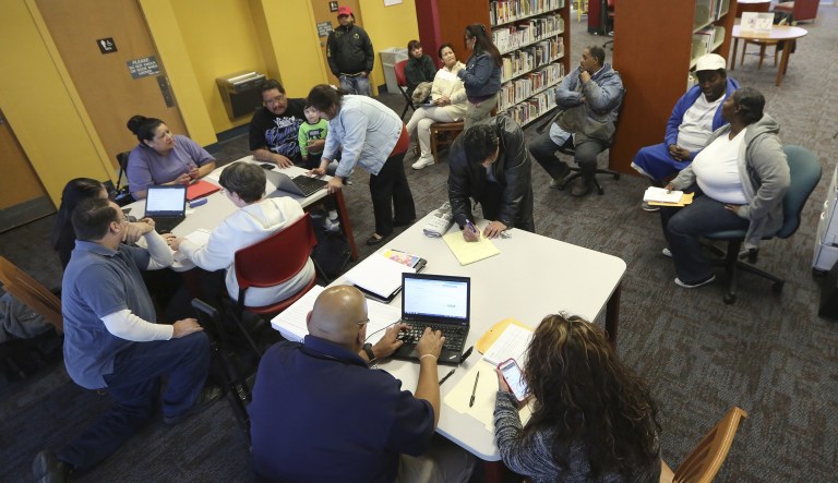 Some groups are facing budget cuts of as much as 90 percent as the Trump administration slashes funding to the groups for the 2018 signup period.