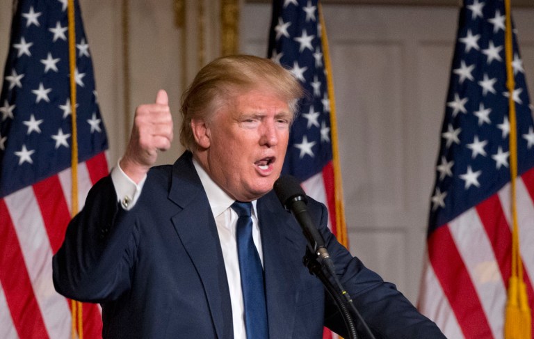 Trump is an unreliable ally in the fight for debt reduction. (AP Photo/Wilfredo Lee, File)